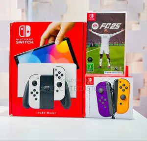 Nintendo Switch Oled +Fc25 +Extra Joy Con