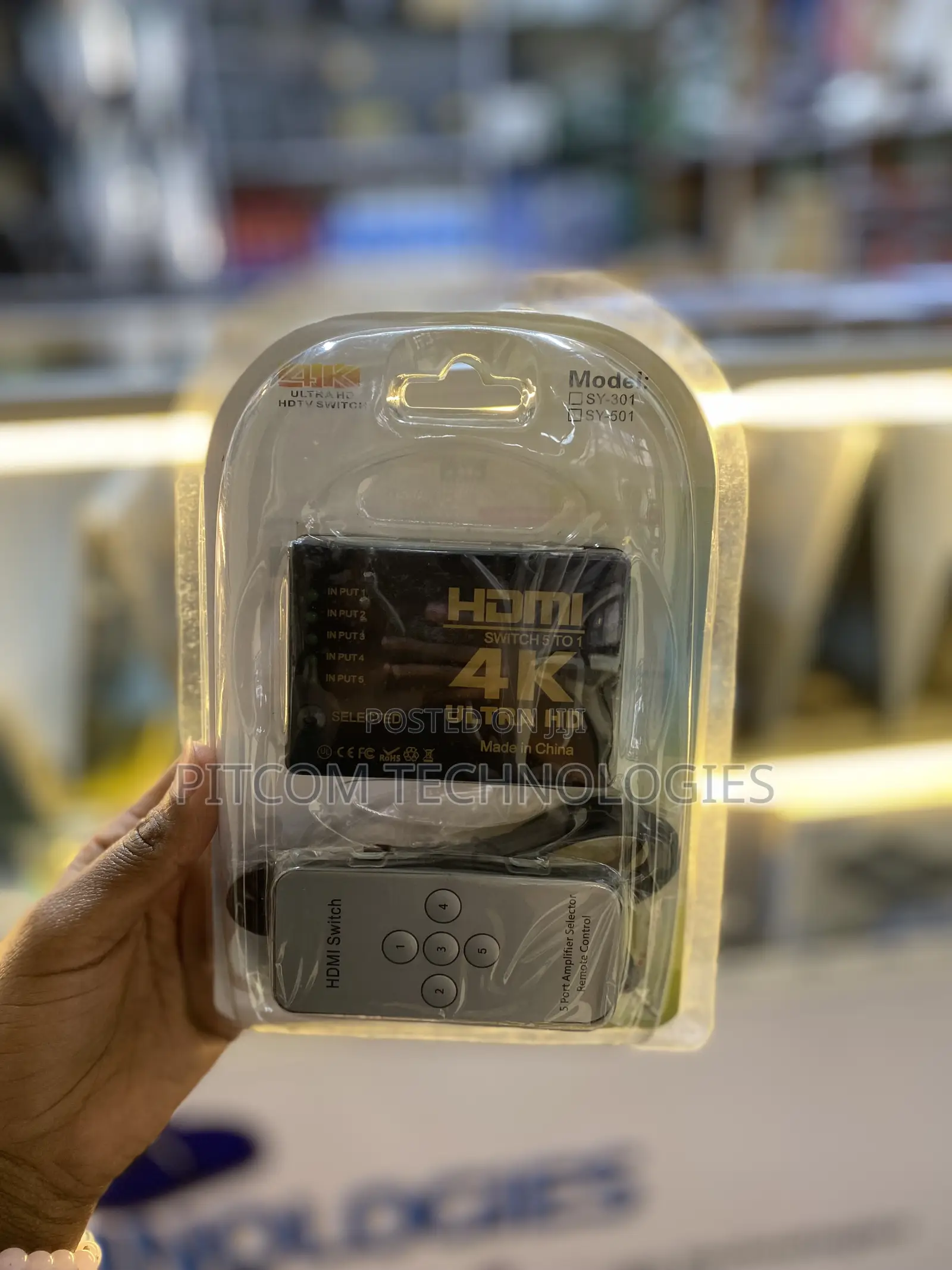 Hdmi Switch 5 to 1 Ultra Hd