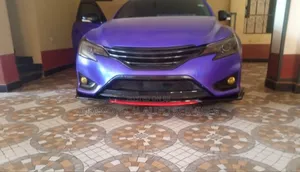 Custom Bumper Lip on Mark X[Black Red]