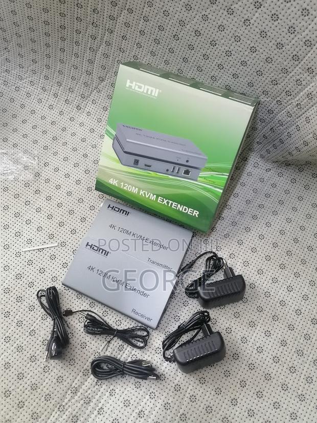 Specialized 120m Hdmi Usb Kvm Extender Over Cat5e/6 Rj45