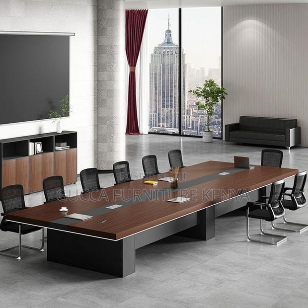 Office Tables:Modern Executive Conference Room Meeting Table - thumbnail 4