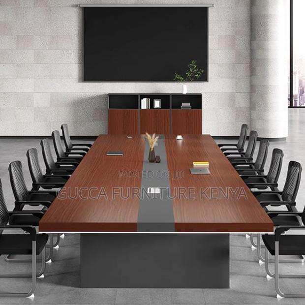 Office Tables:Modern Executive Conference Room Meeting Table - thumbnail 6