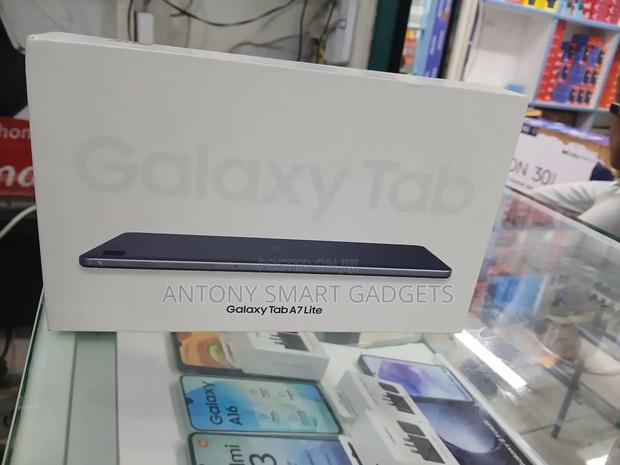 New Samsung Galaxy Tab A7 Lite 32 GB Gray - thumbnail 4