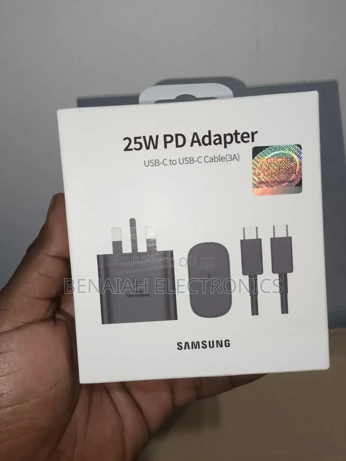 45 Watts Samsung Charger.(Quick Charge) With C to C Cable