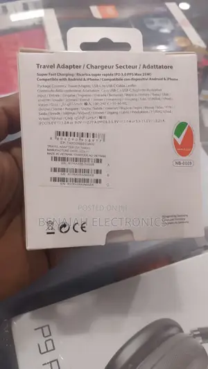 45 Watts Samsung Charger.(Quick Charge) With C to C Cable
