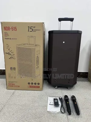 NDR 15 Inch Rechargeable Speaker