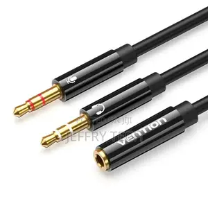 Vention 2*3.5mm Male to 4 Pole 3.5mm Female Audio Cable