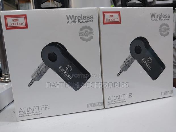 Earldom M6 3.5mm Wireless Car Bluetooth Receiver Adapter