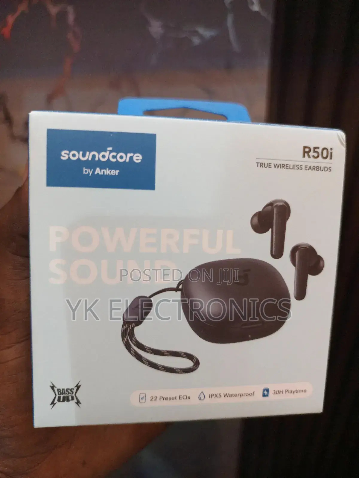 Anker Soundcore R50i True Wireless Earbuds -A3949h11 – Black