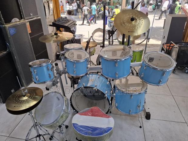 7 Pieces Drum Sets With Aluminum Frame - main view