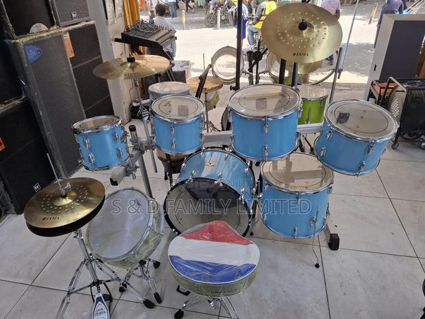 7 Pieces Drum Sets With Aluminum Frame - thumbnail 3