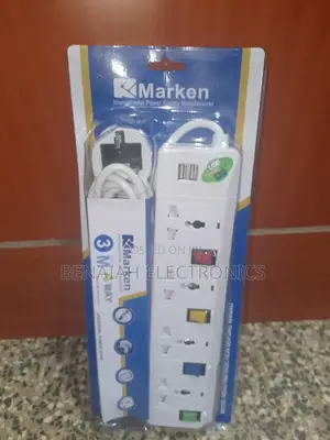 Extension Cables Marken 4 Way Extension (With Usb Port)