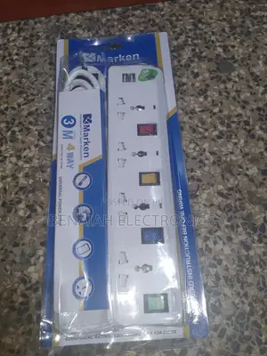 Extension Cables Marken 4 Way Extension (With Usb Port)