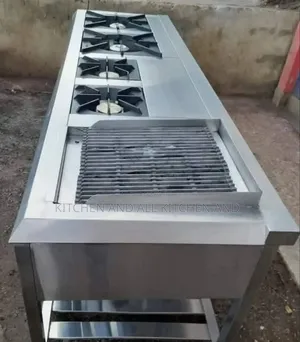 Combined Unit, Gas Cooker+Grill