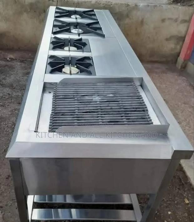 Combined Unit, Gas Cooker+Grill - main view
