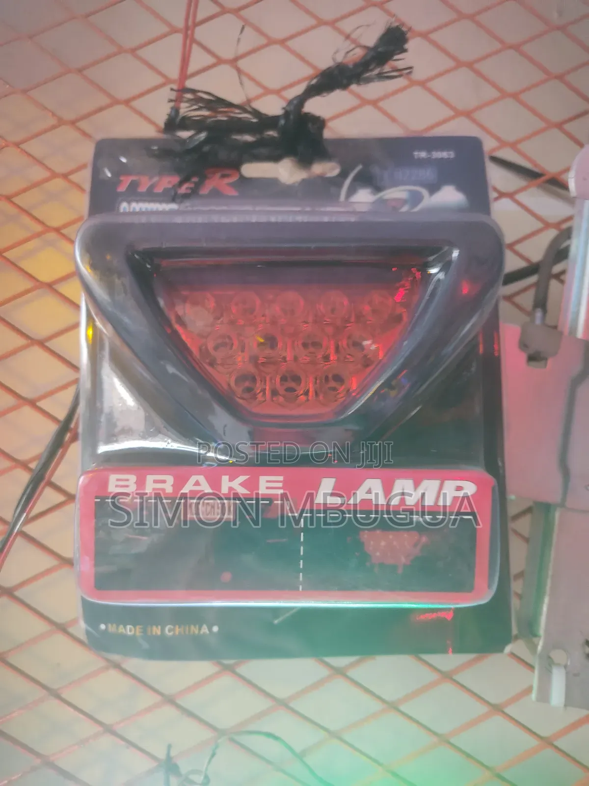 Universal Car Brake Lamp Triangle 12v