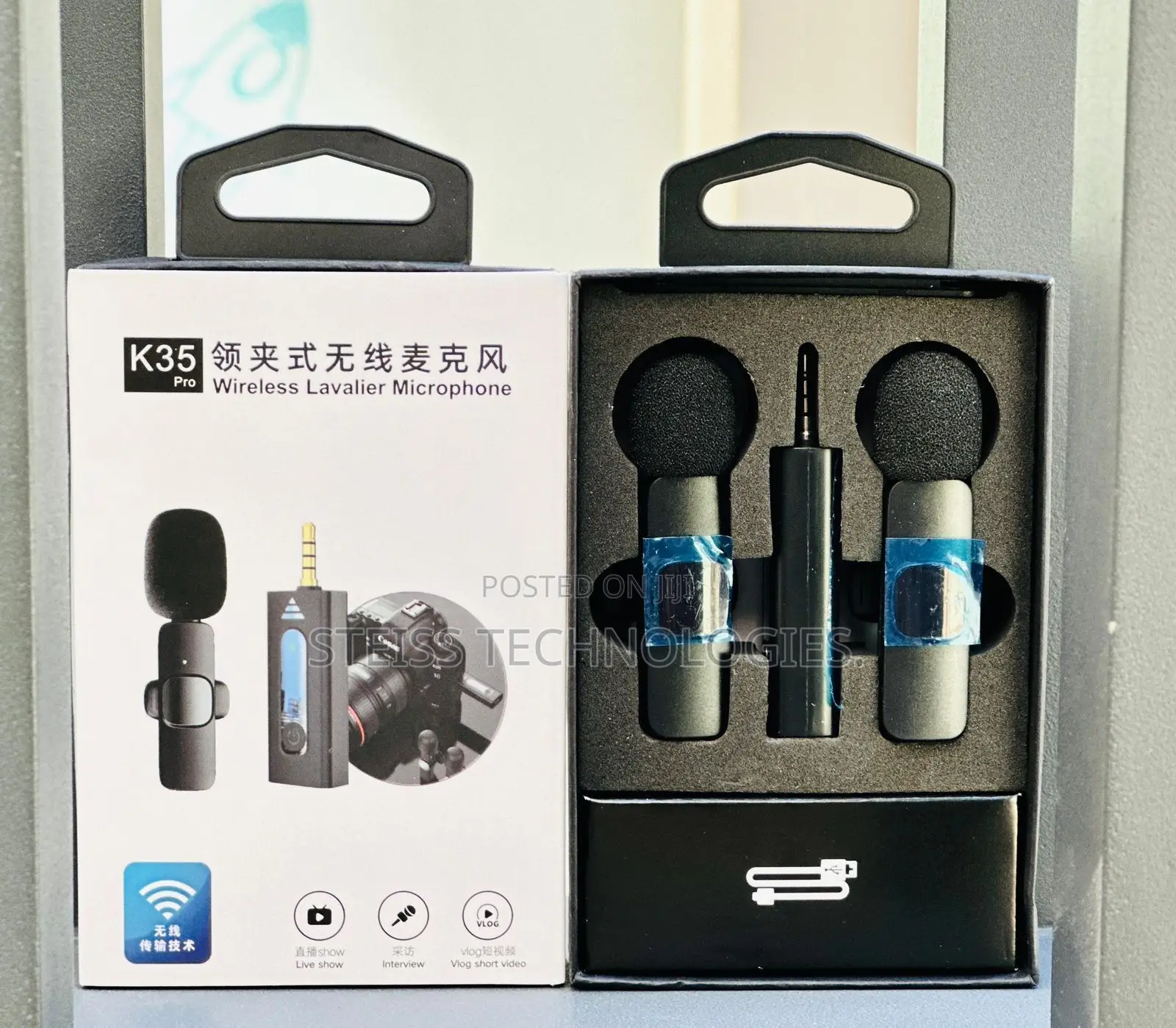 Double Wireless Microphone