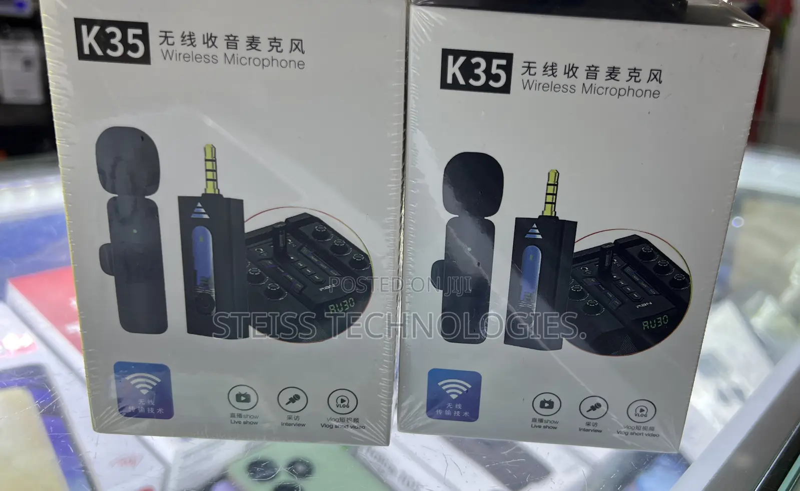 Double Wireless Microphone