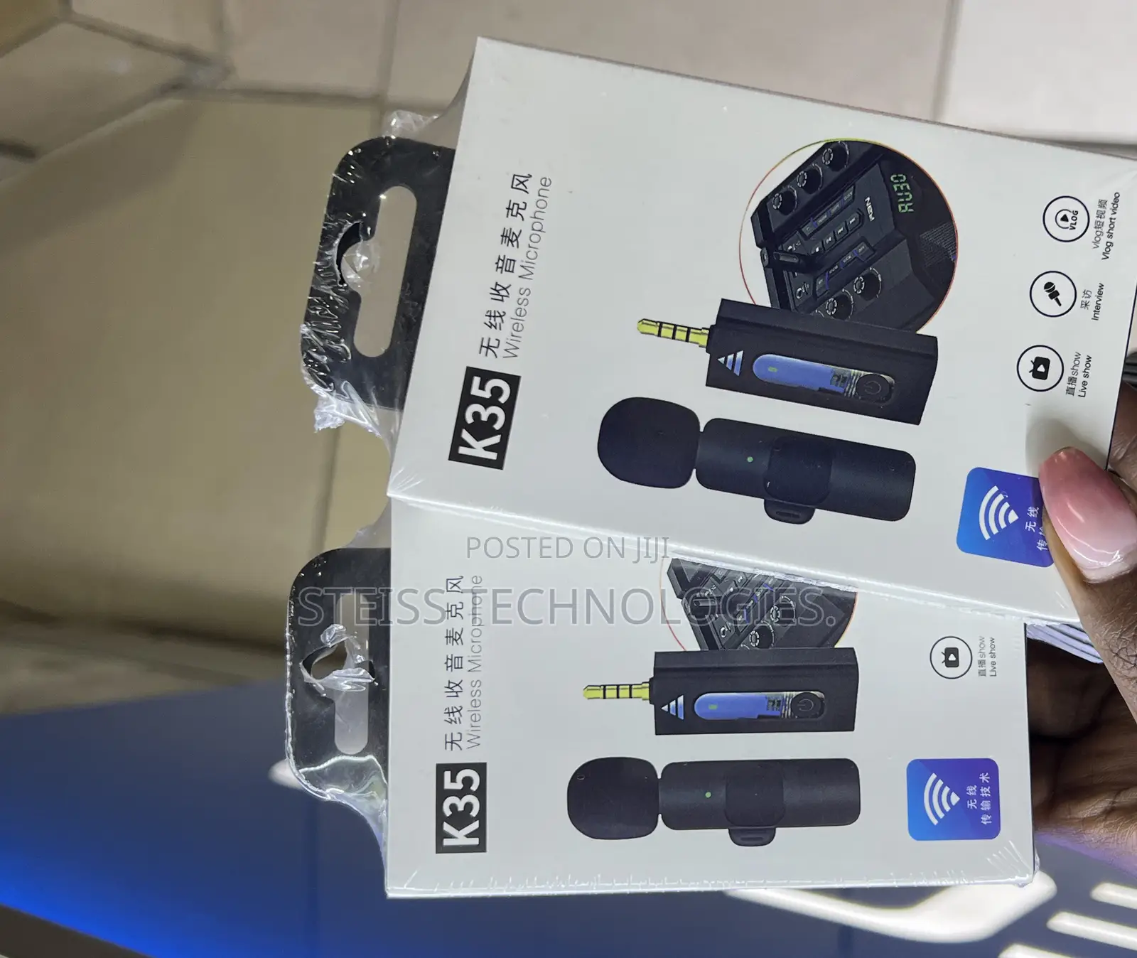 Double Wireless Microphone