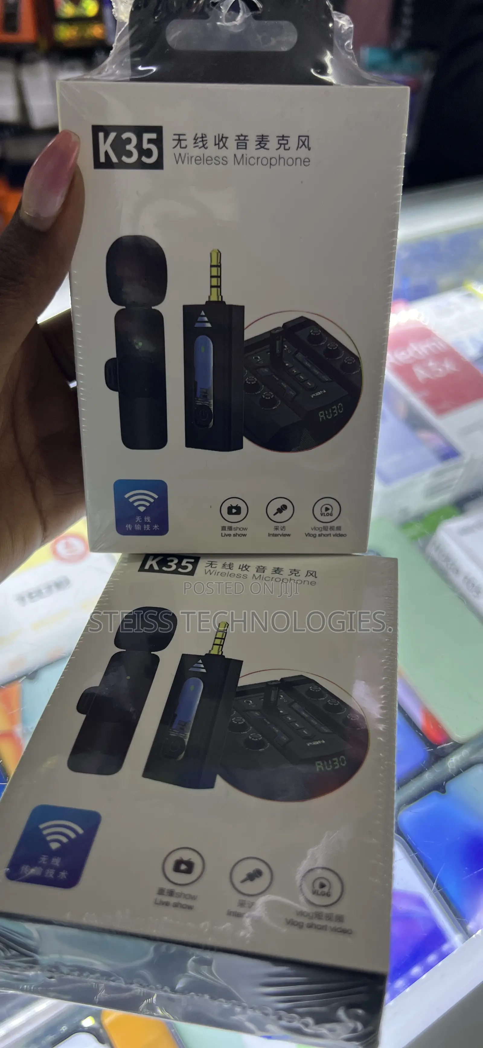 Double Wireless Microphone