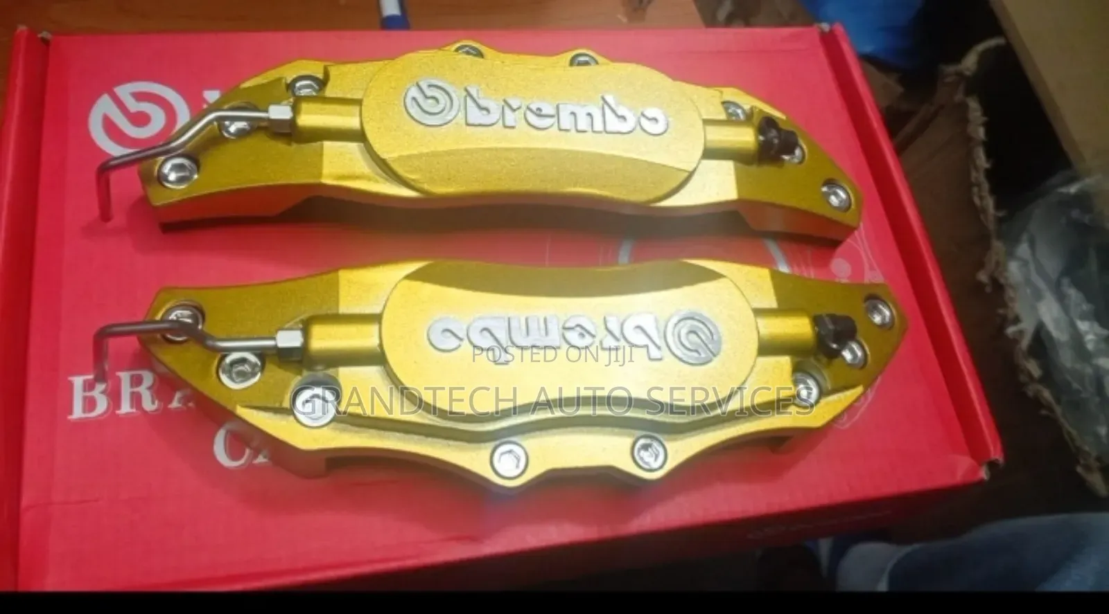 Gold Colour Brembo Covers
