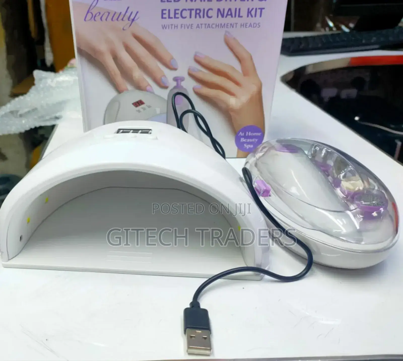 *2 in 1 Led Nail Dryer and Electric Nail Kit