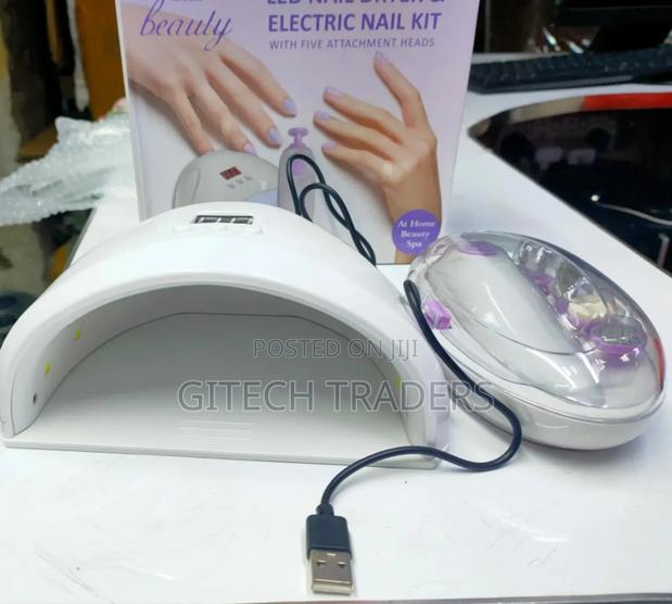 *2 in 1 Led Nail Dryer and Electric Nail Kit