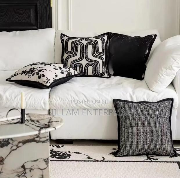 Luxury Thick Retro Throw Pillow Covers - main view