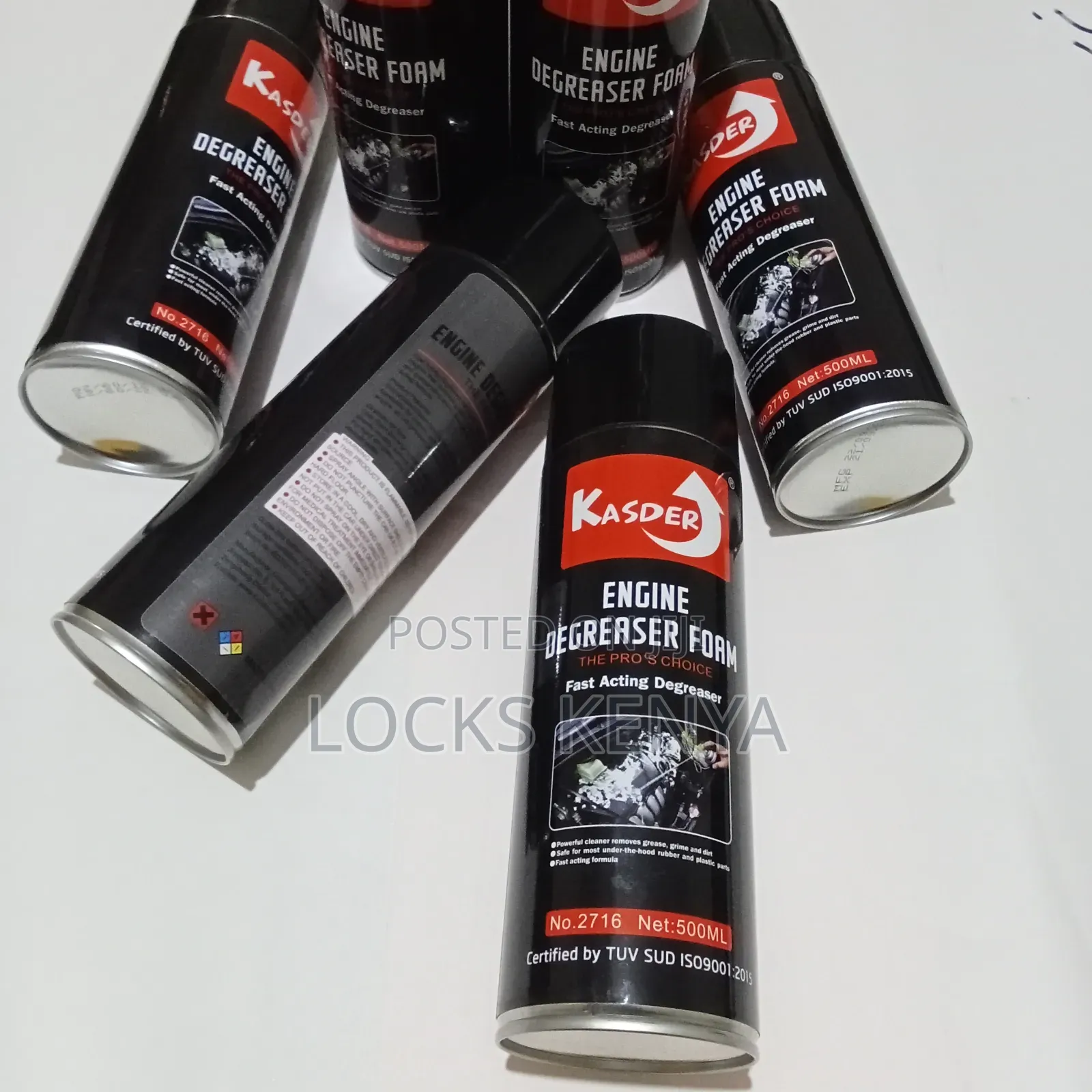Low Residue Engine Foam Degreaser