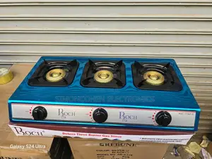 Roch 3 Burner Stainless Cooker