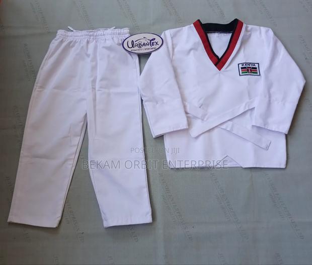 Customized Karate Kids White Outfit - main view