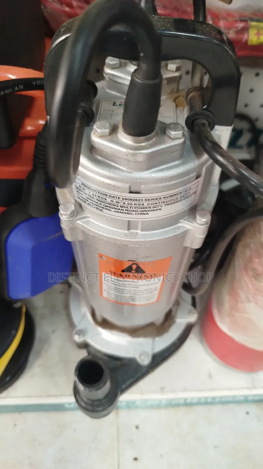 Electric Drainage Water Pump