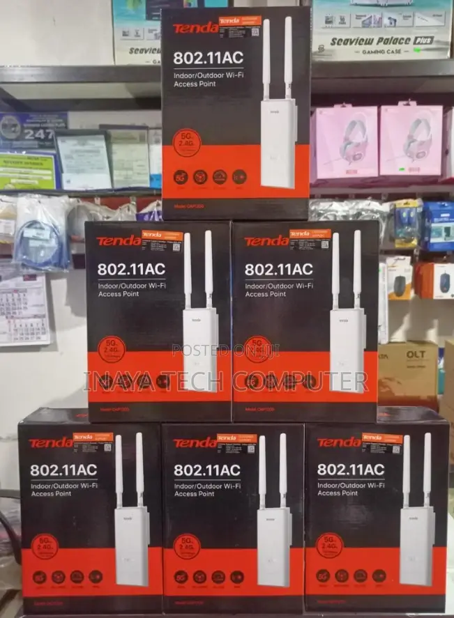 Tenda Oap1200, Ac1200 Gigabit Outdoor Ap Access Point