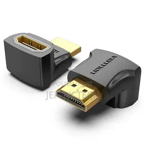 Vention Hdmi 270 Degree Male to Female Adapter Black