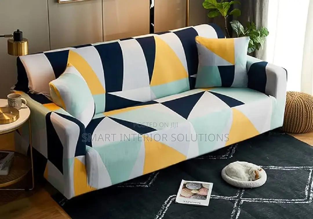 Vibrant Printed Sofa Covers