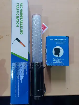 Rechargeable Led Traffic Baton With Multiple Light Functions