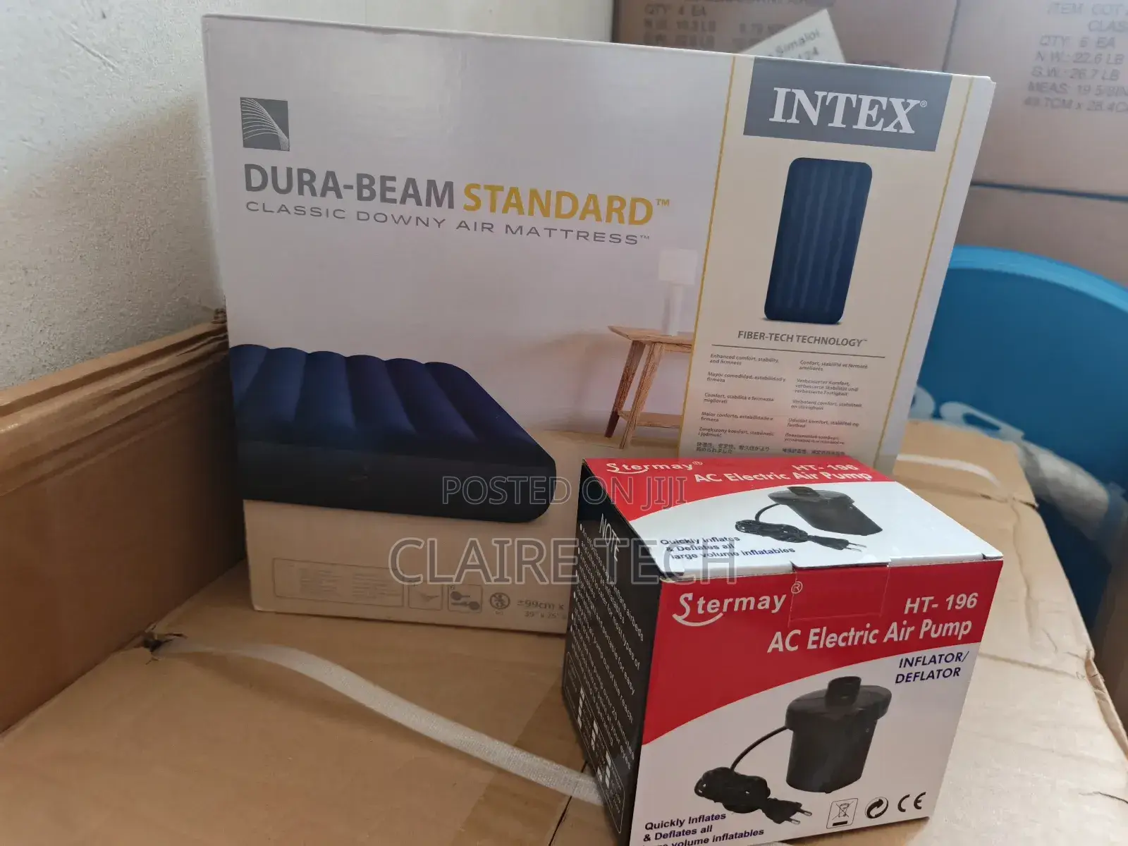 Inflatable Mattress 3by6 With Free Pump