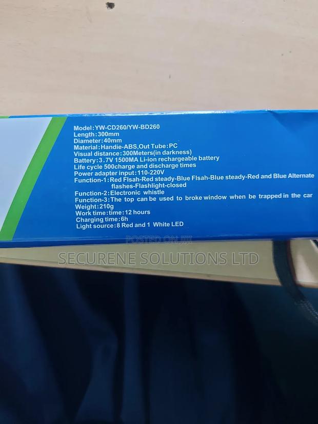 Rechargeable Led Traffic Baton With Multiple Light Functions - thumbnail 6