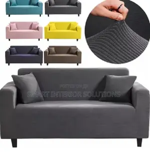 Elegant Plain Sofa Covers
