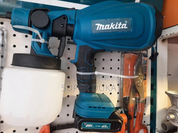 Makita Cordless Paint Sprayer Rechargeable 36v Spray Gun.
