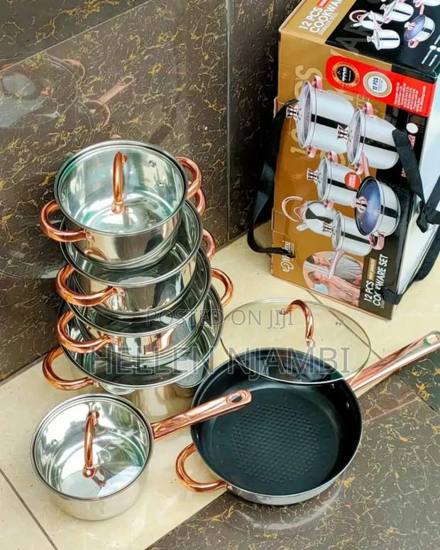 Yimeitai 12pc Stainless Steel - main view