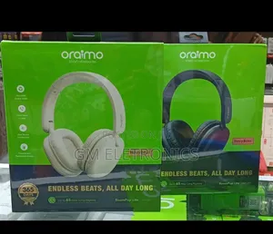 Oraimo Boompop Lite Enc Over-Ear Wireless Headphones.