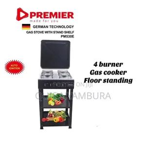 Burner, 4 Burner Gas Cooker Floor Standing