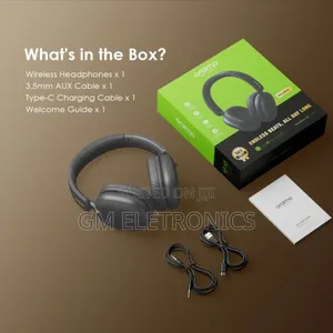 Oraimo Boompop Lite Enc Over-Ear Wireless Headphones.
