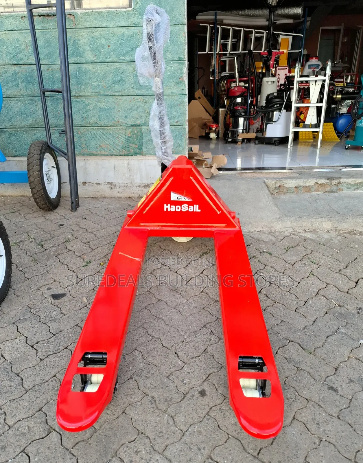 Red Hydraulic Pallet Trolley-3000kg