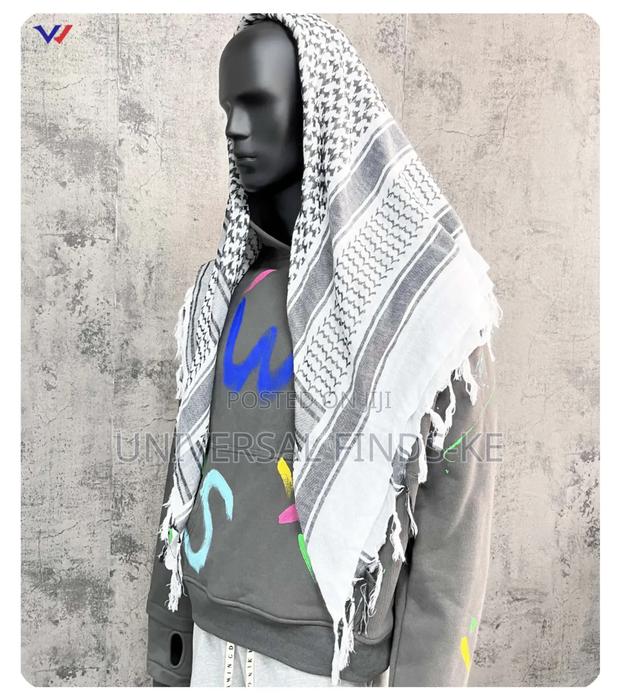 Black on White Arab Arafat Now Available - main view