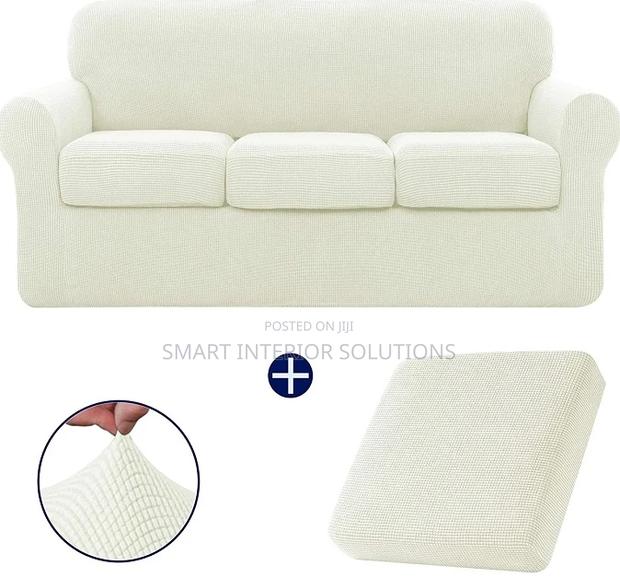 Quality Plain Sofa Covers With Cushions
