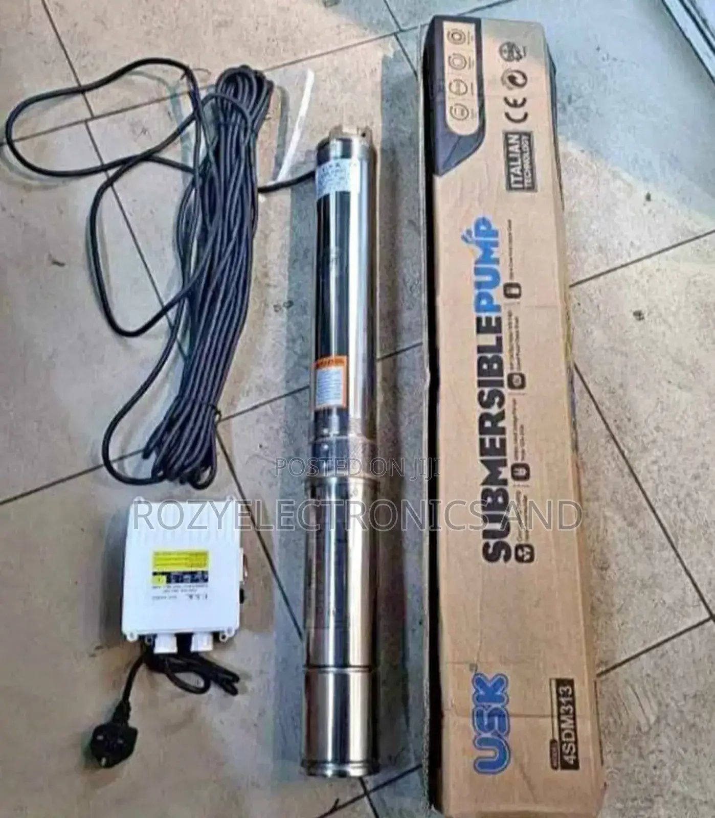 U.S.K Submasible Water Pump 1hp With 104 M Head