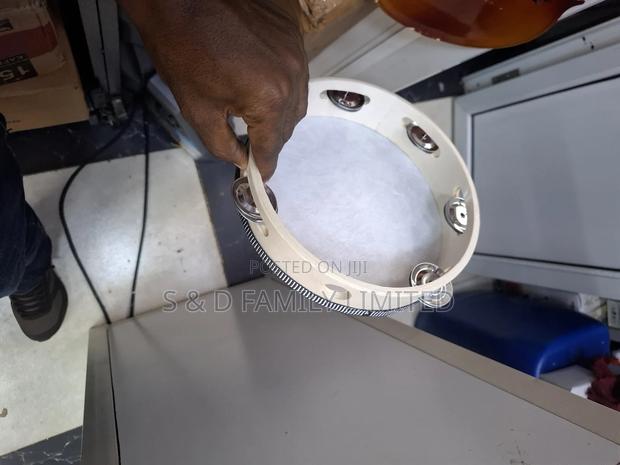 8 Inch Skin Tambourine - thumbnail 2