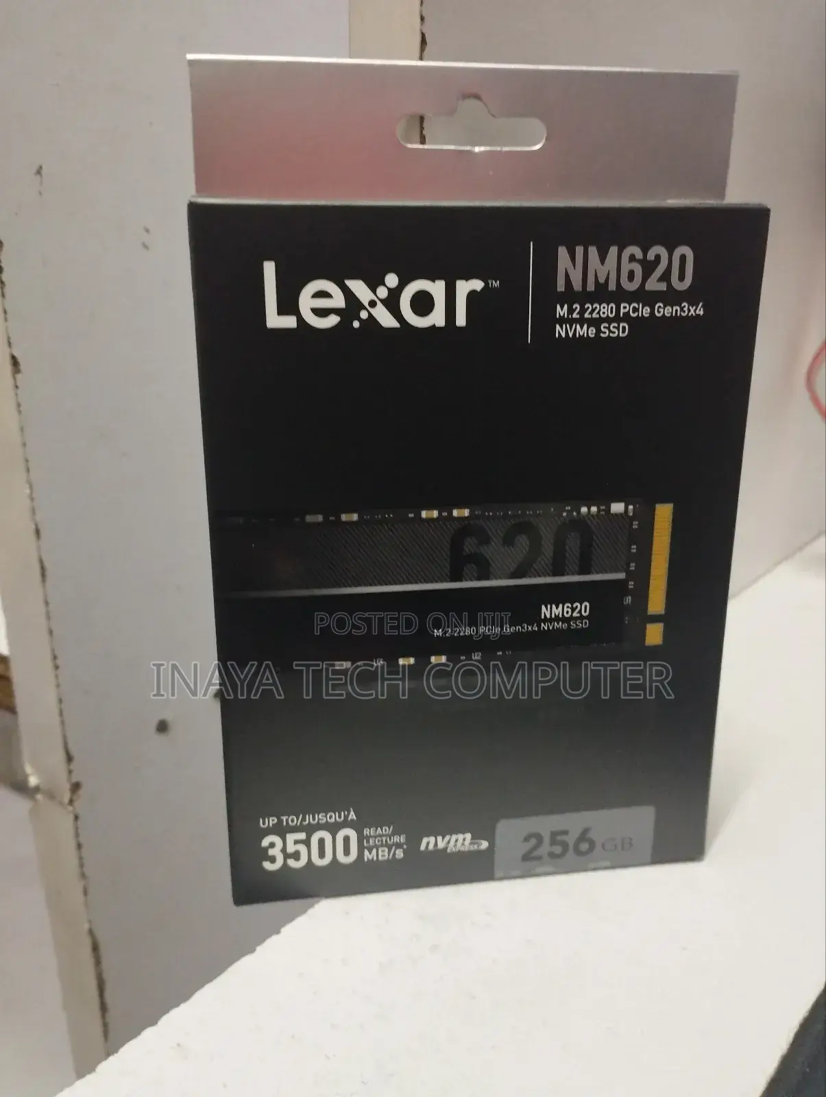 Lexar Lnm620 Internal SSD M.2 Pcie Gen 3*4 Nvme 2280 – 256gb